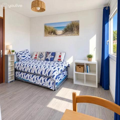 SAINT-JEAN-DE-MONTS – STUDIO COUP DE CŒUR – IDÉAL PIED-À-TERRE OU INVESTISSEMENT
