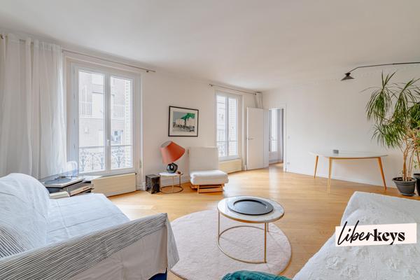 Appartement 83m2, 4ème étage traversant, refait à neuf, à deux pas de Montparnasse!