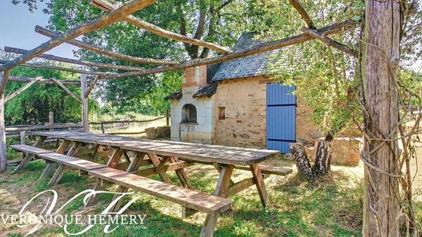 Propriété de charme et de caractère en harmonie avec la nature et le bien être sur plus d'1 hectare