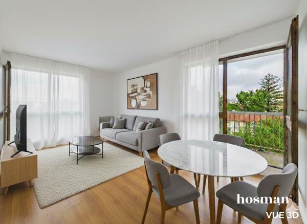 Luminosité et vues dégagées ! Appartement 2 pièces de 42 m² avec balcons - Rue de Rocroy, Saint-Maur-des-Fossés