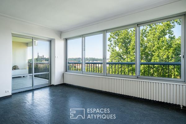 Appartement à rénover avec terrasses et ascenseur privatif