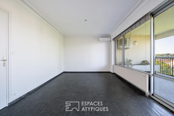 Appartement à rénover avec terrasses et ascenseur privatif