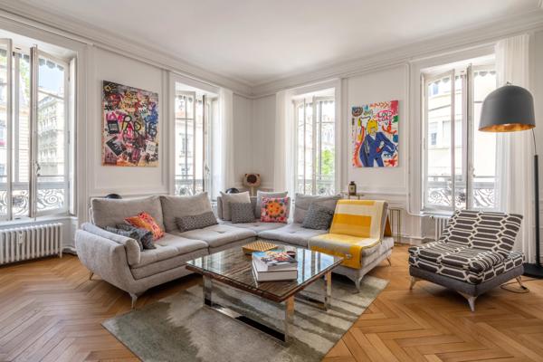 Lyon 6 - Parc de la Tête d'Or - Appartement de 237,62 m² - 4 chambres / poss.6