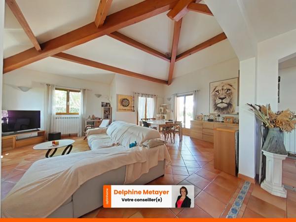 Splendide Villa Provençale de 131 m² à Brignoles, Volumes "Cathédrale" & Prestations Haut de Gamme
