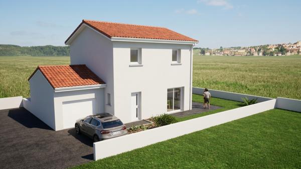 PROJET DE CONSTRUCTION / Maison Saint Just Saint Rambert 4 pièces 90 m2