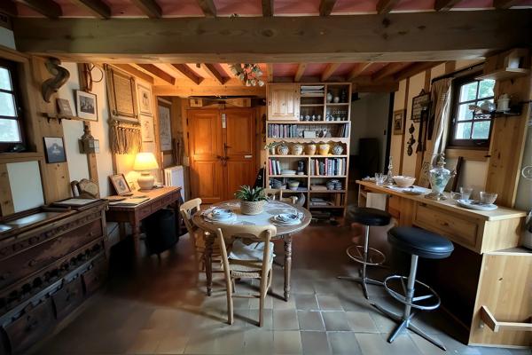 Vente à terme : maison normande au charme authentique