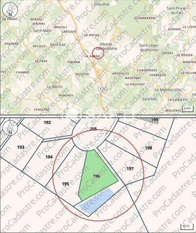 Terrain à bâtir Albaret-Sainte-Marie (48200)