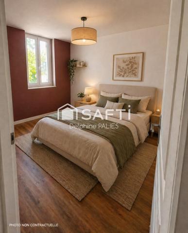 Appartement T3 de 49 m² avec grande terrasse plein sud – La Roquebrussanne