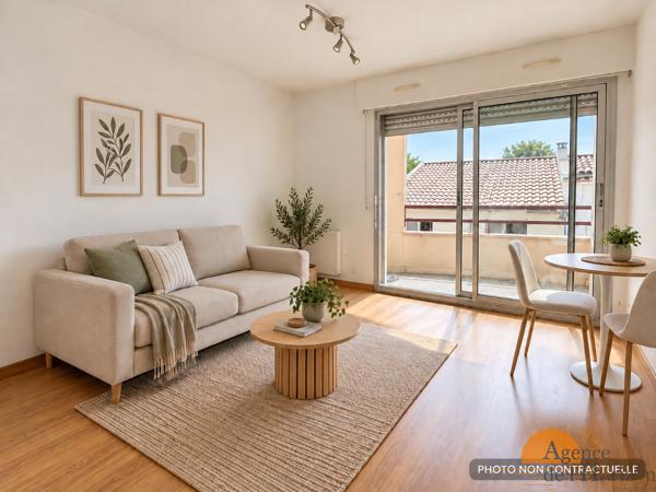 BORDEAUX SAINT-GENÈS – Studio avec balcon exposé sud