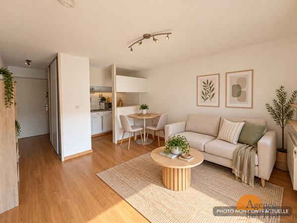 BORDEAUX SAINT-GENÈS – Studio avec balcon exposé sud