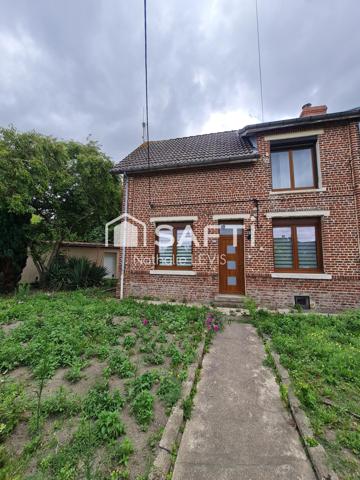 Maison semi mitoyenne rénovée dans un quartier calme avec pompe à chaleur, climatisation et garage double