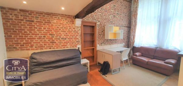Appartement à louer 1 pièce 26.22m² Lille (59800)