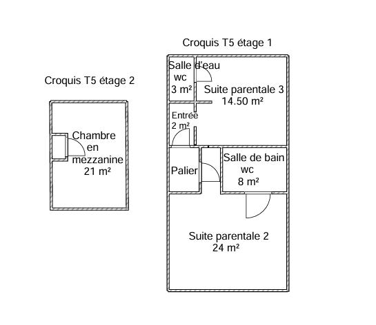 Immeuble à vendre 470 m² Le Boulay-Morin