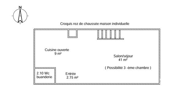 Immeuble à vendre 470 m² Le Boulay-Morin