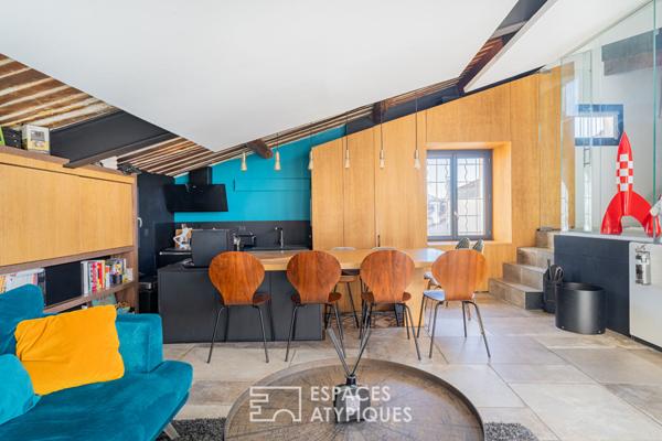 Appartement d’Architecte en Dernier Étage avec Terrasse