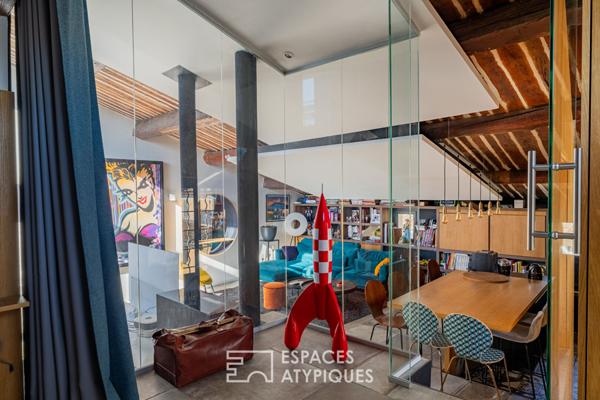 Appartement d’Architecte en Dernier Étage avec Terrasse