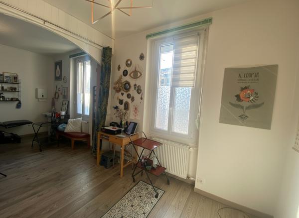 Lots de 2 LOCAUX PROFESSIONNELS DIJON 3 Pièces 45.07 m² + studio 20m² + bûcher +2 caves