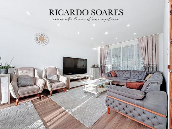 60870 RIEUX - MAISON FAMILIALE 203 m² AU SOL / SOUS-SOL TOTAL 90 m² / 5 CHAMBRES + 1 BUREAU / VERANDA / TERRAIN 730 m²