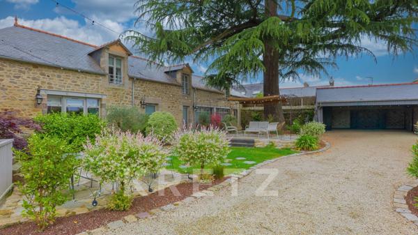 Propriété rare à Dinan — Hôtel particulier, gîte et longère de prestige
