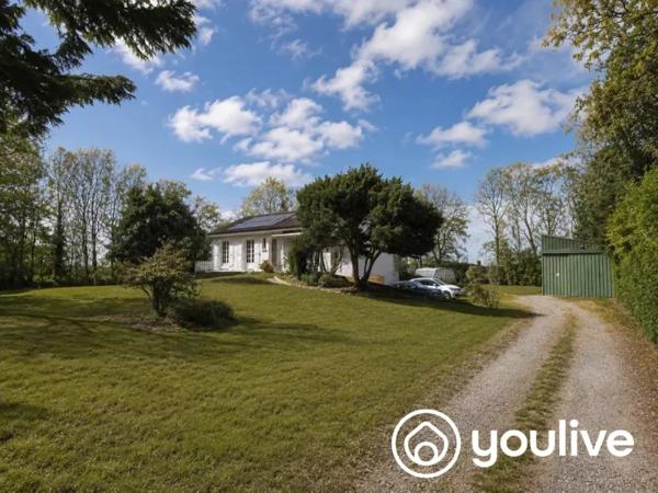 MAISON 114 M² + ATELIER 100 M² + TERRAIN 2 910 M² – TRAVAUX À PRÉVOIR – PRIX NÉGOCIABLE