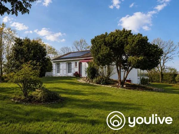 MAISON 114 M² + ATELIER 100 M² + TERRAIN 2 910 M² – TRAVAUX À PRÉVOIR – PRIX NÉGOCIABLE