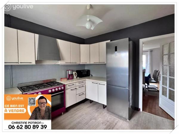 Maison centre ville 125m2 sur 440m2de terrain