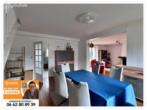Maison centre ville 125m2 sur 440m2de terrain