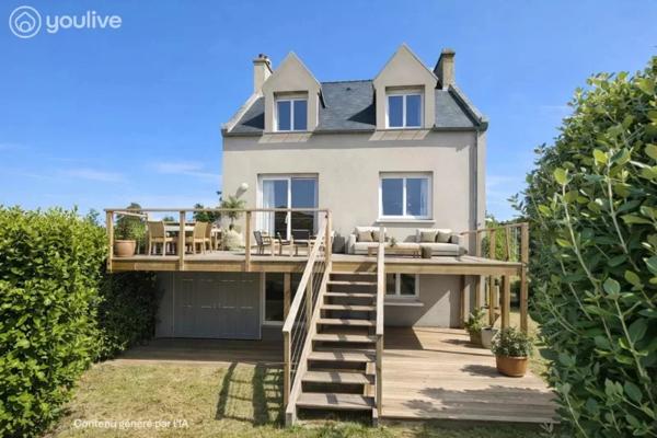 Maison en pierre rénovée à Lilia-Plouguerneau – charme, confort et authenticité