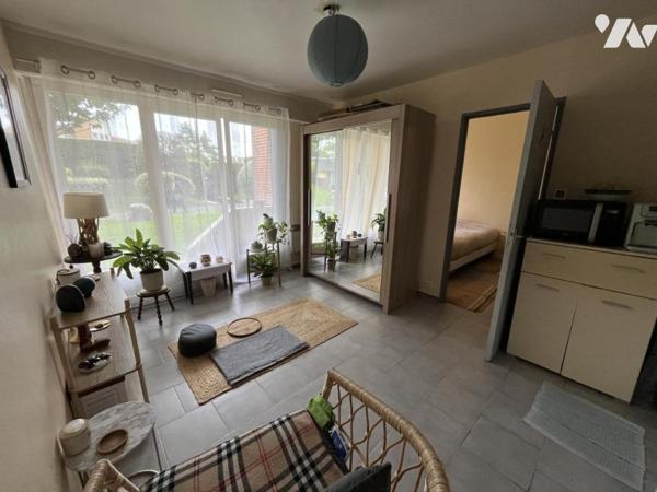 Cabourg, à proximité du nouveau Casino,  appartement F2 vendu loué.