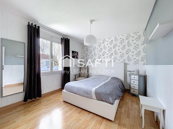 Plain-pied de 4 chambres dont une suite parentale