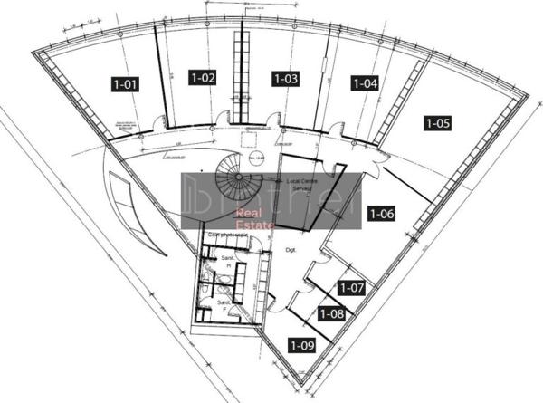 Bureau de 850 m² à vendre à Bordeaux Ouest-Merignac