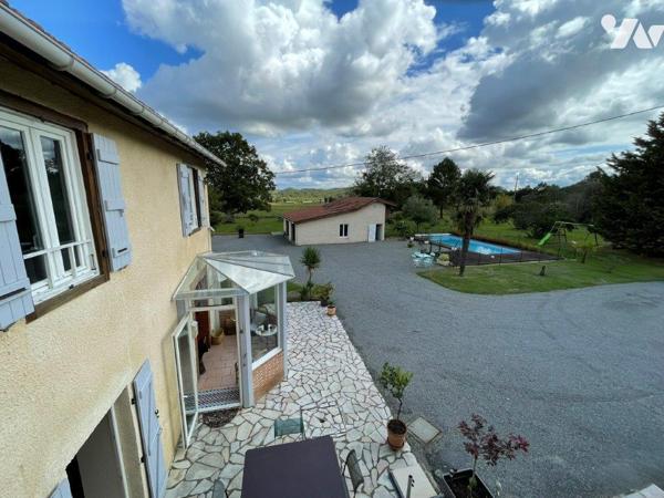 MIRANDE à 10min et 6min de MIELAN, Gasconne avec appartement indépendant sur 6000m²