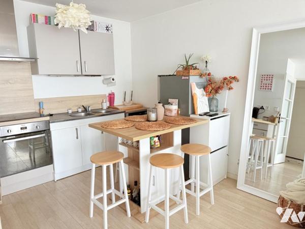 A VENDRE 56 VANNES QUARTIER VANOCEA APPT T2 43.22 m² + parking Couvert