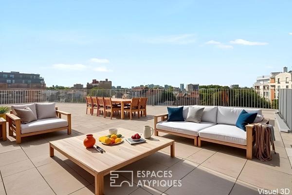 Penthouse avec terrasse