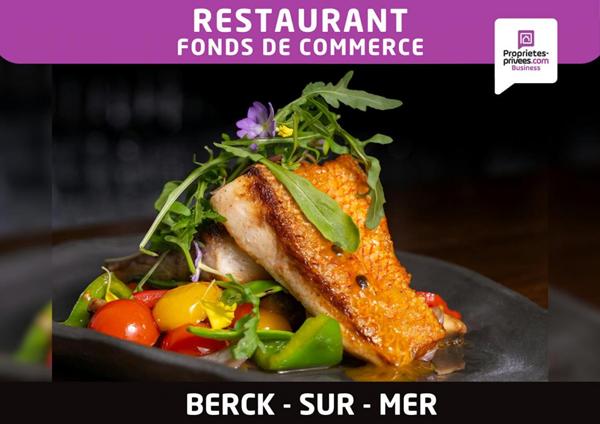 62600 BERCK - RESTAURANT 45 COUVERTS, TERRASSE 25 PLACES