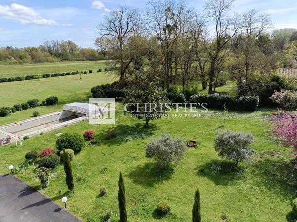 Superbe manoir style Napoleon III avec grand parc, Nord Libournais