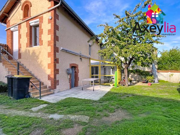 Lentigny (42155) A VENDRE - LENTIGNY - BELLE MAISON AVEC CACHET COMPRENANT DEUX CHAMBRES, GARAGE ET TERRAIN