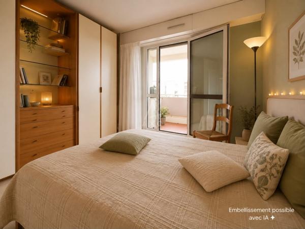 appartement T2 cave parking piscine