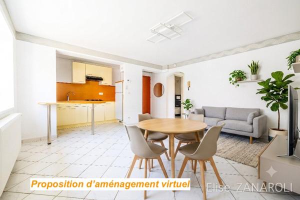 Appartement 2 pièces avec place de stationnement