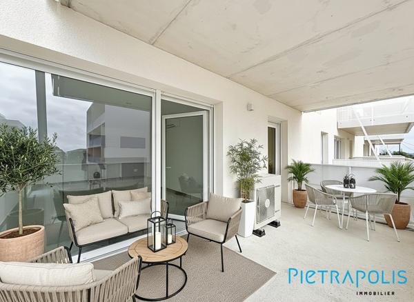 AGDE  : APPARTEMENT T3 -TERRASSE 11 m² – ASCENSEUR - PARKING