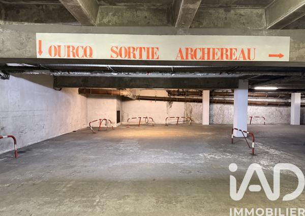 Parking à vendre 20 m² Paris 19