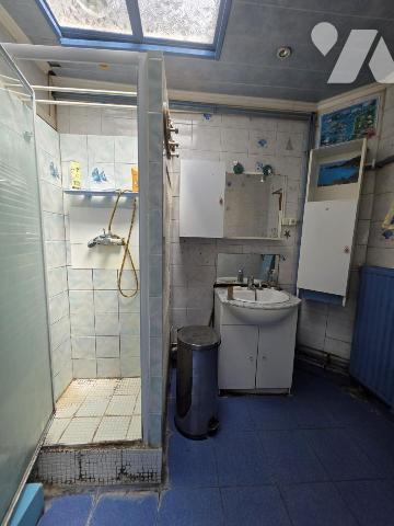 Ensemble immobilier avec un garage et jardin