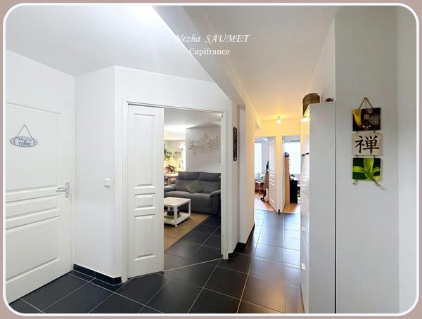 Appartement à vendre 4 pièces VETRAZ MONTHOUX (74); T4; 4 chambres; Parking; Local velo; Local Moto; Jardin privatif;