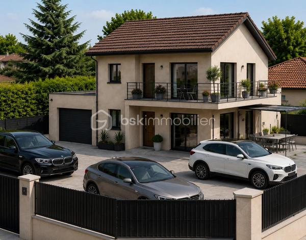 Découvrez cette maison à vendre, nichée dans un quartier recherché, à deux minutes du métro ligne 11, alliant confort et modernité. 
Cette spacieuse demeure de 130 m²,vous promet un cadre de vie agréable grâce à ses aménagements extérieurs et intérieurs bien pensés !

Cette maison de 6 pièces est dotée d'un balcon et d'un grand espace extérieur, ainsi qu'un studio avec entrée indépendante.
 Avec son terrain d'angle, possibilité de garer plusieurs véhicules et éventuellement de construire en façade de rue sur une hauteur de deux étages.

En quête d'un lieu où il fait bon vivre avec un fort potentiel ? Ne cherchez plus ! Contactez ROMAIN GENEVOIS pour plus de détails.

Photos non contractuelles