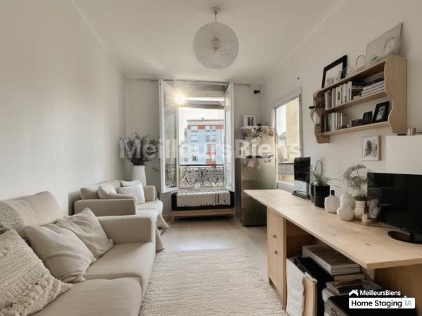 Deux pièces 25m2 et débarras proche métro école vétérinaire - vendu loué