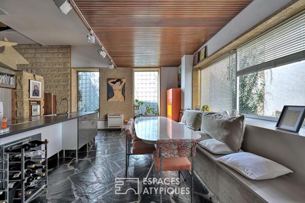 Audacieuse maison de ville – quais de la Fontaine