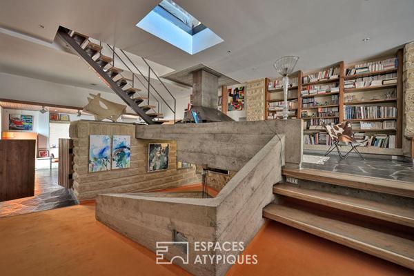 Audacieuse maison de ville – quais de la Fontaine