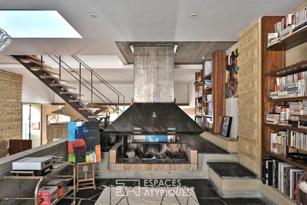 Audacieuse maison de ville – quais de la Fontaine