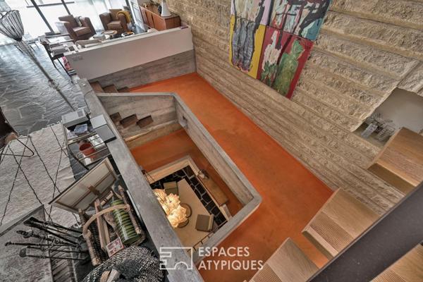 Audacieuse maison de ville – quais de la Fontaine