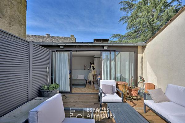 Audacieuse maison de ville – quais de la Fontaine